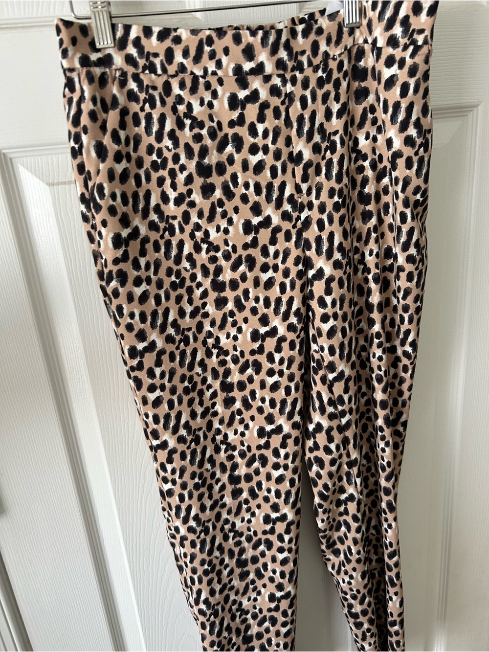 Banana Republic Leopard Print Leggings in Tan and Black